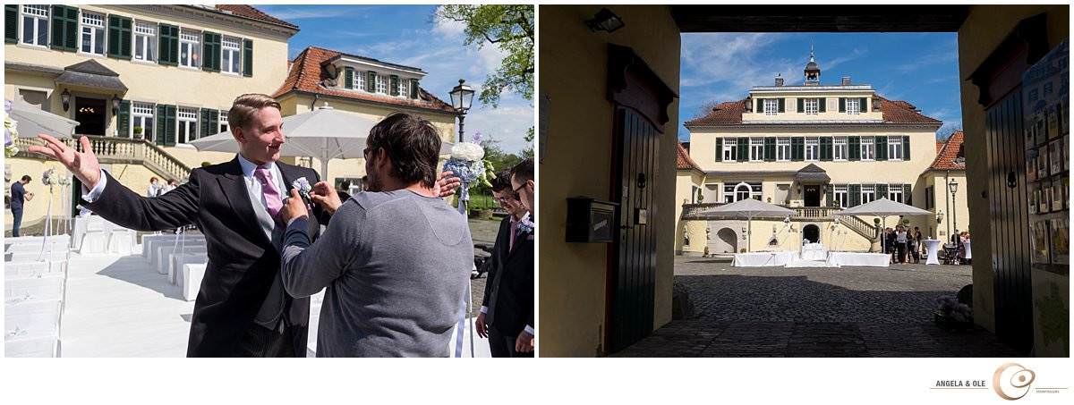 Bräutigam - Hochzeit auf Schloss Eulenbroich